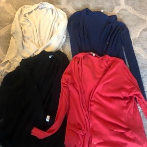 Lot of cardigans